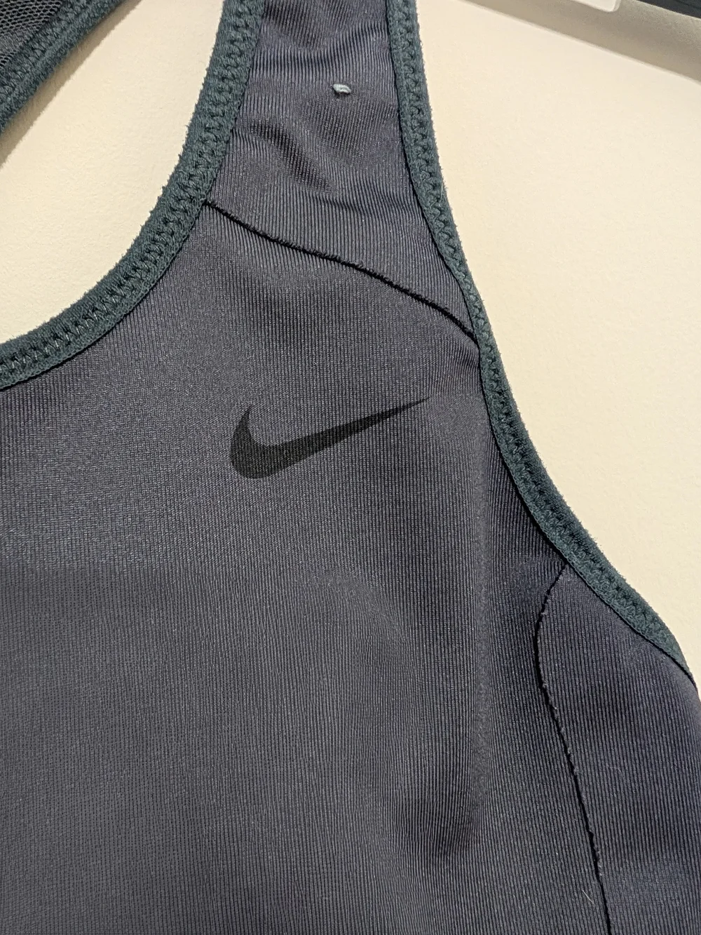 Nike Black Racerback Medium-Support Sports Bra
